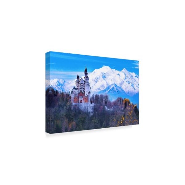 Ata Alishahi 'Castel Faraway' Canvas Art,22x32